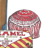 Irn Bru, Caramel Wafer & Tea cake
