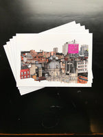 Set of 5 Glasgow Postcards / Mini Prints