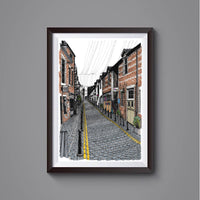 Ashton Lane, Glasgow prints