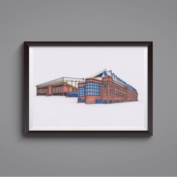 Ibrox Stadium prints